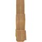 Ekena Millwork Kennewick Rough Sawn Timber Gable Bracket, Western Red Cedar, 48"W x 28"H x 6"D x 6"F, 14/12 Pitch GBW048X28X0606KEN00RWR - alternate 2